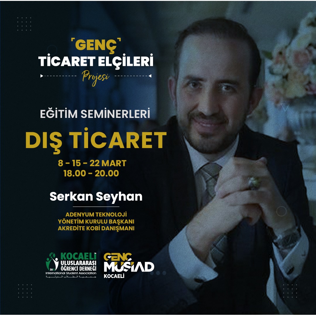 Ynetim Kurulu Bakanmz Serkan Seyhan EitimlerineDevam Ediyor!